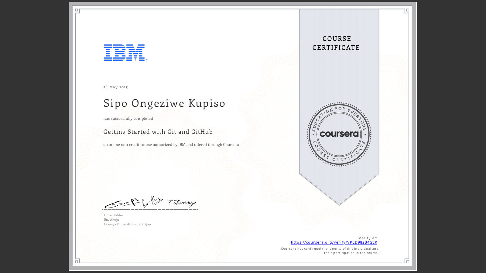 Certificate 4